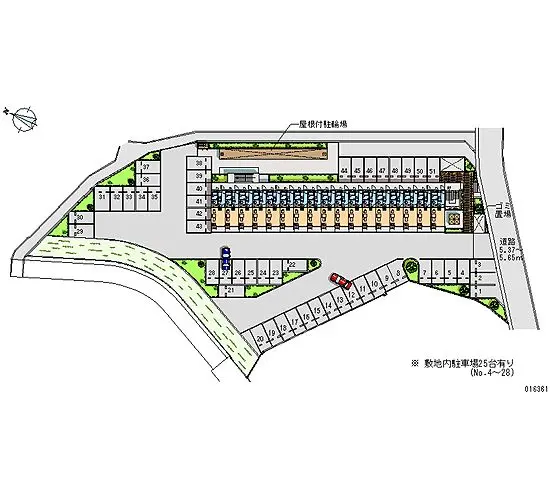 ★手数料０円★羽曳野市桃山台４丁目 月極駐車場